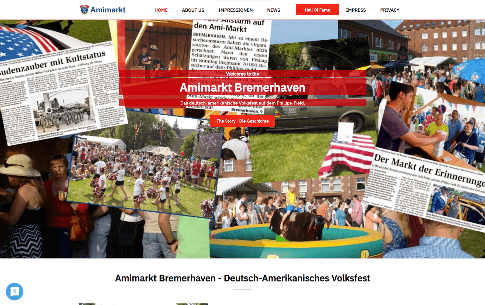 Webseite Amimarkt